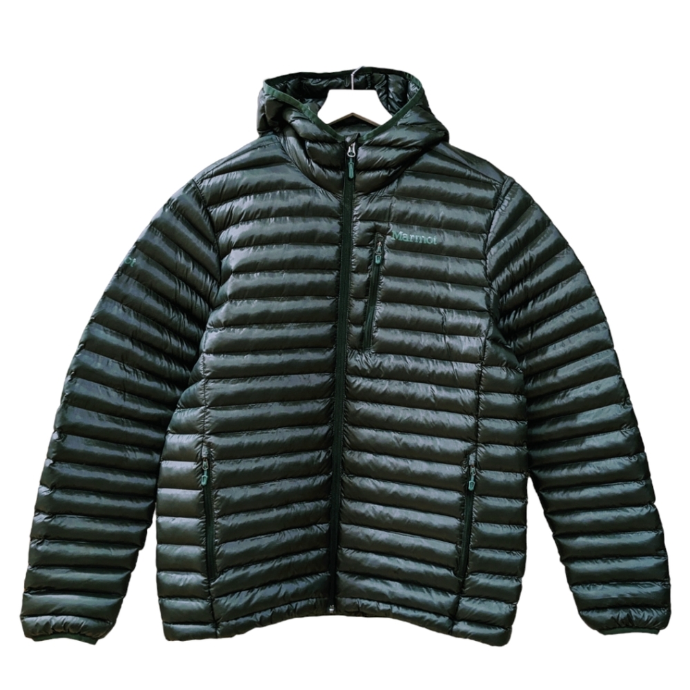 Marmot Men's Green Puffer Jacket